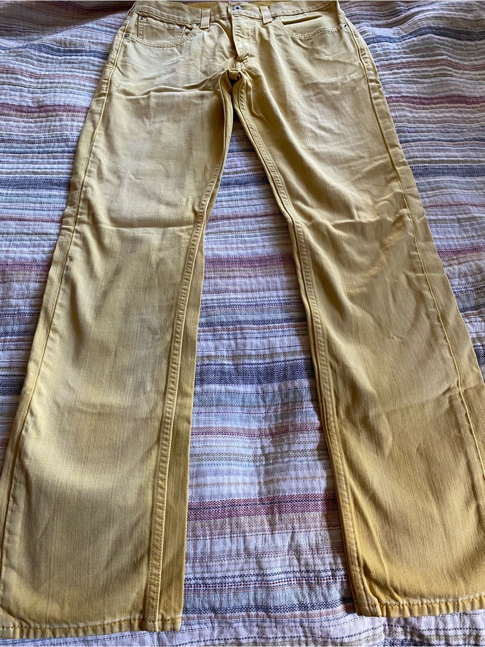 Levi's Mustard Yellow Denim Jacket